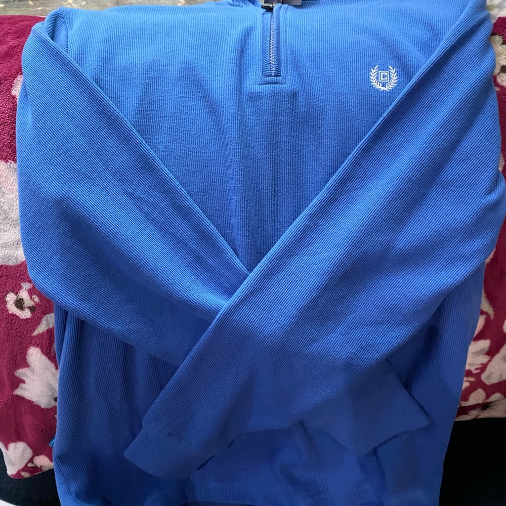Chaps 1/4 zip mock neck NWT. Size M